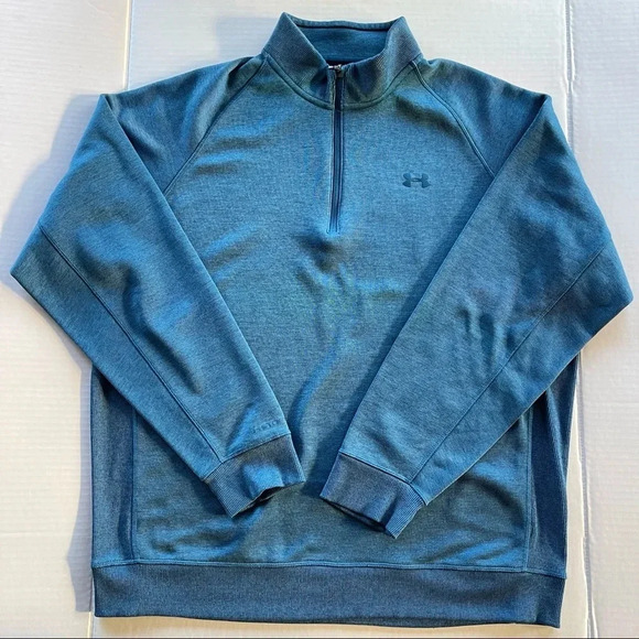 Under Armour Storm Coldgear Loose Fit 1/2 Zip Pullover Men's Size 2XL - Picture 10 of 13